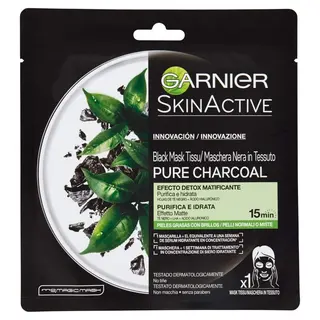 Garnier Skin Maschera Carbone Vegetale - 000253046