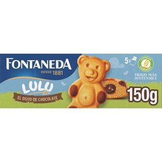 Bizcocho Chocolate Osito, Caja 5U 150 G