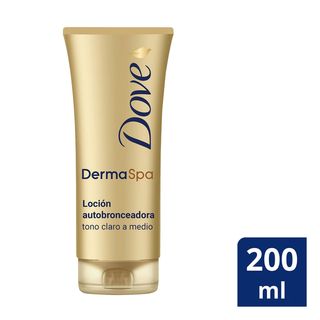 Loción Autobronceador Dove Piel Dorada 200 Ml (203653)