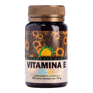 Vitamina E de Green Sun 60 cápsulas Green Sun