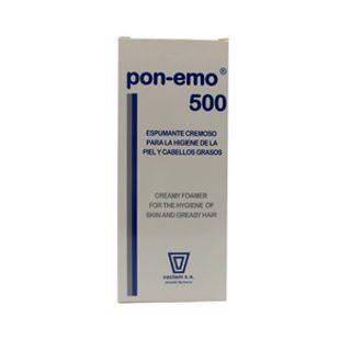 Pon-Emo Espuma Cremosa Para La Higiene De La Piel Y Cabello Graso Pon Emo (8470002380226)