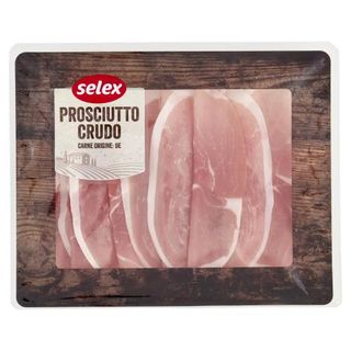 Selex Prosciutto Crudo Senza Glutine e Lattosio a Fette 120 g