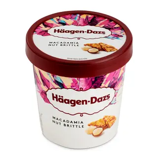 Tarrina Haagen Dazs Vainilla Con Nueces De Macadamia 400 G