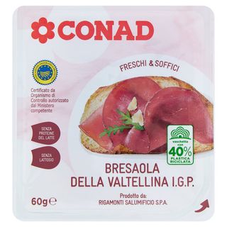 CONAD Freschi & Soffici Bresaola della Valtellina I.G.P. 60 g - 8003170035263