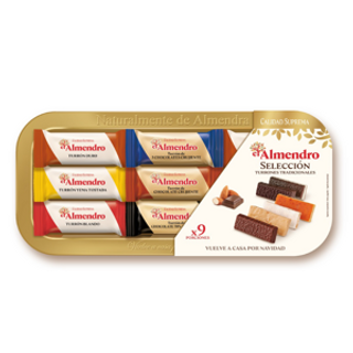 Bandeja Porciones Turrón 226g El Almendro