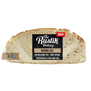 Hogaza Integral 84% The Rustik Bakery 450 G