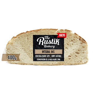 Hogaza Integral 84% The Rustik Bakery 450 G
