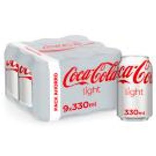 Coca Cola  Refresco De Cola Light, Pack 9X330Ml