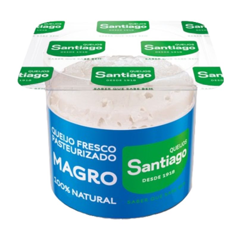 Santiago Queijo Fresco Magro 80g