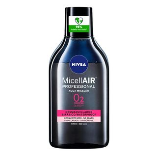 Agua Micelar Nivea Bifásica Waterproof Bote 400 Ml (249719)