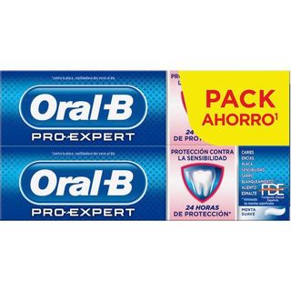 Dentífrico Sensitive Oral-B Pro Expert, Pack 2X75 Ml (15731318)
