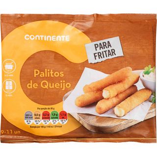 Palitos de Queijo Congelados Continente (emb. 240 gr)