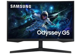 Monitor Curvo Samsung Odyssey G5 G55C 27" Wqhd 165Hz Negro (8806095337210)