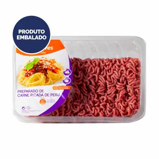 Preparado de Carne Picada de Peru Embalado 460G