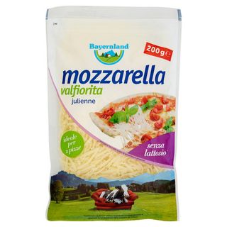 Bayernland mozzarella valfiorita Julienne 200 g - 8020537421002