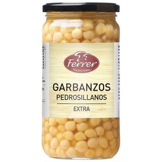 Garbanzo Pedrosillano Cocido Ferrer, Frasco 580 Gr. (24978827)