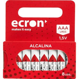Pila Aaa/Lr03 Ecron. Bl8 (18617100)
