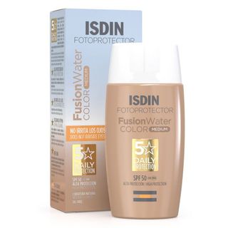 Protector Solar con Color Fusion Water Magic SPF50 - Isdin - Medium 8470001878199