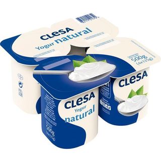 Yogur Natural Clesa, Pack 4X125 Gr. (1391911)