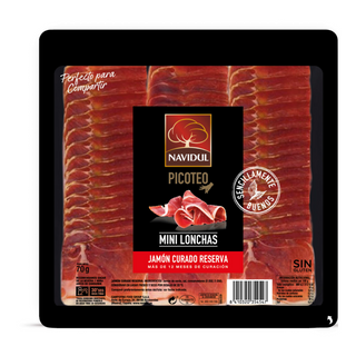 Navidul Jamón Curado Reserva Mini Loncha 70 g