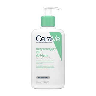 CeraVe Oczyszczający żel do mycia do skóry normalnej i tłustej 236 ml