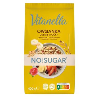Vitanella Owsianka z bananami i truskawkami 400 g