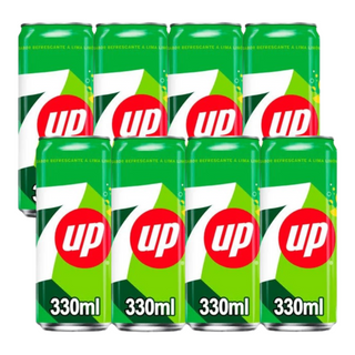 Pack 8x Seven Up 330ml