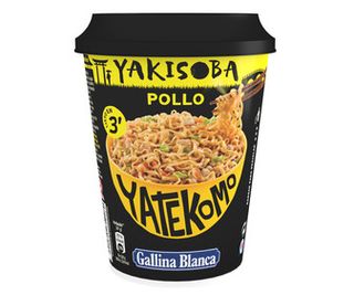 Fideos Orientales (Noodles) con Pollo Yatekomo 93 G.