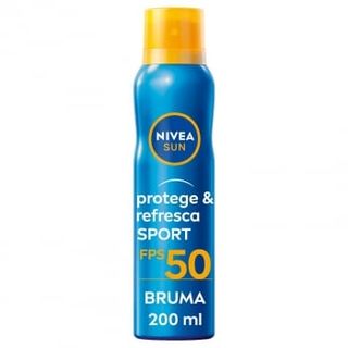 Spray Protector Solar Fp50 Protege & Refresca Nivea Sun 200 Ml.