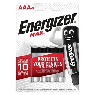 Energizer Max Baterie AAA, 4 szt.