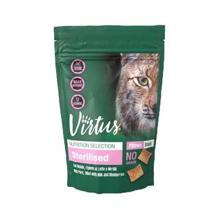 Virtus snack cat nutrition selection  maiale latte e mirtilli 60g 60g