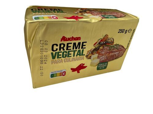 CREME VEGETAL AUCHAN CULINÁRIA 250G