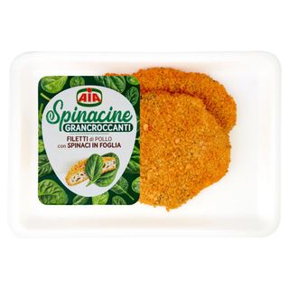 Aia Spinacine Grancroccanti Filetti di Pollo con Spinaci in Foglia 0,300 kg - 8008110001148