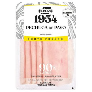 Pechuga De Pavo 1954 Lonchas  Frescas 120G