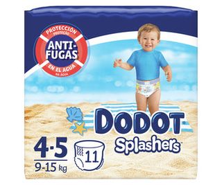 Pañal Bañador Dodot Splashers Talla 4 11 Uds.