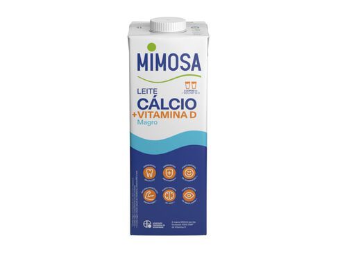 LEITE MIMOSA MAGRO BEM ESPECIAL CÃLCIO 1L