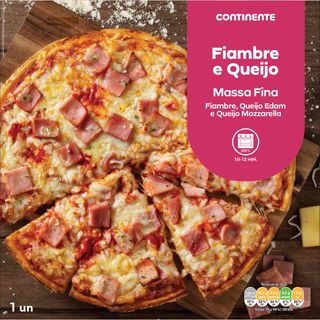Pizza de Fiambre e Queijo Congelada Continente (emb. 330 gr)
