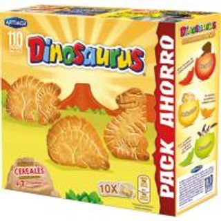 Galletas Dinosaurus Artiach 10 Packs 411G (12303459)