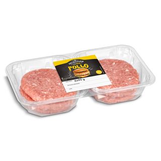 Hamburguesas De Pollo Selección De Dia Bandeja 540 Gr.