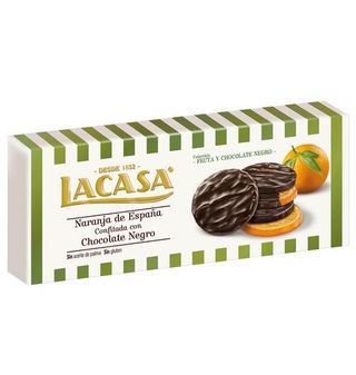Turrón Lacasa Naranja Chocolate 150 G