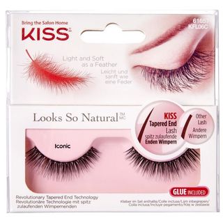 Looks So Natural Pestañas Postizas - Kiss - Negro 731509616576