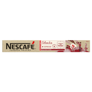 Farmers Origins Colombia Descafeinado Nescafe 10C