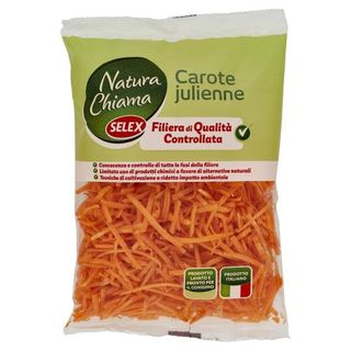 Selex Natura Chiama Carote Julienne Lavate E Pronte Per Il Consumo 200 G - 440080