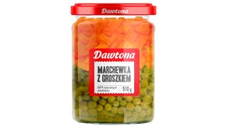 Dawtona - Marchewka z groszkiem - 510 g