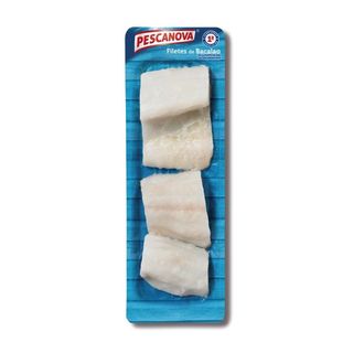 PESCANOVA Filetes Bacalao, 400G