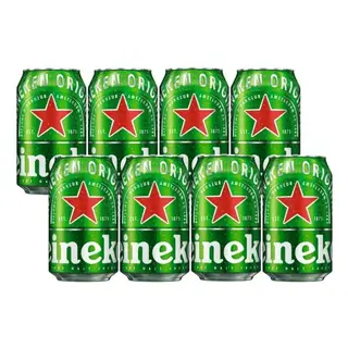 Pack 8x Heineken Cerveza Lata 330ml