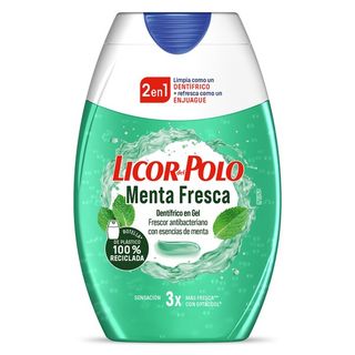Pasta De Dientes Dos En Uno Menta Fresca Licor Del Polo Bote 75 Ml