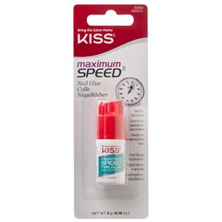 Maximum Speed Pegamento para Uñas - Kiss - Transparente 731509659900