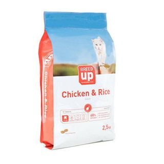 Breed Up Adult Pollo Y Arroz Pienso Para Gatos 2.5Kg