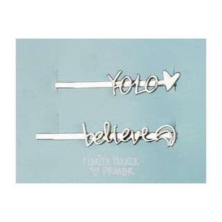 Set 2 Horquillas YOLO - Pedrita Parker - Set 2 productos 8435638079456